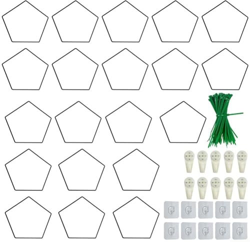 Élégant treillis noir pour monstera, pothos, lierre et plantes grimpantes
