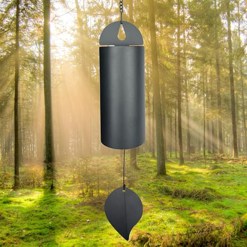 MEDOO Deep Resonance Serenity Bell, Large Deep Tone Wind Chimes for Outside