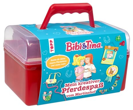 Bibi & Tina - Mein kreativer Pferdespaß vom Martinshof: Die große Bastelbox für mehr Pferdespaß zu Hause!, White, Kindergroß