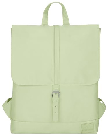 Johnny Urban Rucksack Damen - Mia - Schlanke Tasche mit Laptopfach - Aus Recyceltem PET - 7L - Wasserabweisend - Lime