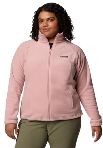 Columbia Femme Benton Springs Full Veste Polaire Entièrement Zippée, Gomme Rose, M EU