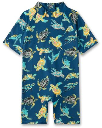 Sanetta Jungen 430561 Rash-Guard-Set, Blau, 116 EU