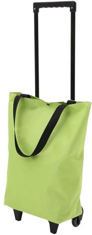 FUNOMOCYA Sac Fourre-tout à Roulettes Pliable Et Portable Pour Femme Chariot De Courses Avec Poignée