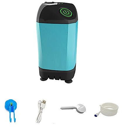 SHUAIGUO-1 Outdoor Camping Shower Portable Electric Shower Pump IPX7 Waterproof for Camping Hiking Backpacking Travel Beach Pet Watering