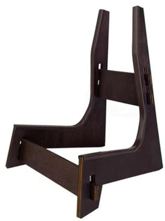 Junterone gitarr golvfäste avtagbar trä gitarr ställ ukulele grepp fiol akustisk gitarr universellt förvaringsställ B