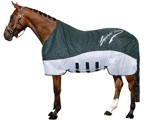 Imperial Riding IRHSuper-Dry Rain and Fly Blanket, Forest Green, 165