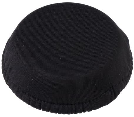 HONITANO Saxophone Horn Cover Dustproof Bell Protector, Xl Size 5.7-6.1 Inch, Black Reusable Instrument Bell Cover for Alto Tenor Saxophone Left Right Use, Musician Instrument Supply
