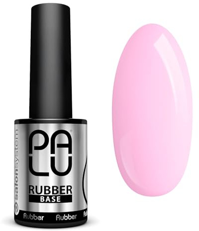 PALU - Base de goma - Capa base - para esmalte de uñas UV LED - Base ácida, de viscosidad media, para construir y nivelar - Alta adherencia, dureza media después del endurecimiento - 11 g, color 22