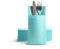 Alvotex CHIC Airlaid 50 Besteckservietten Bestecktaschen, Stoffähnlich, hochwertige Einwegserviette, 39x40cm, Mint Blau