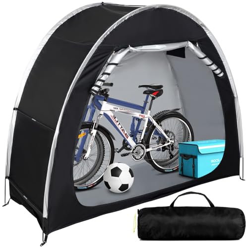 Portable Outdoor Bike Storage Tent Heavy Duty Bicycle Cover