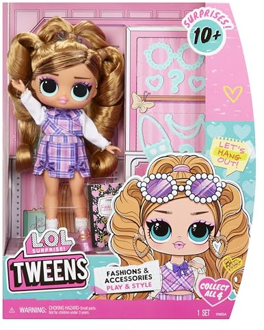 L.O.L. Surprise! Tweens Core Doll - Fancy Gurl - Includes 1 Fashion Doll, Comes with Outfit and Accessories, 4 to Collect, Pink