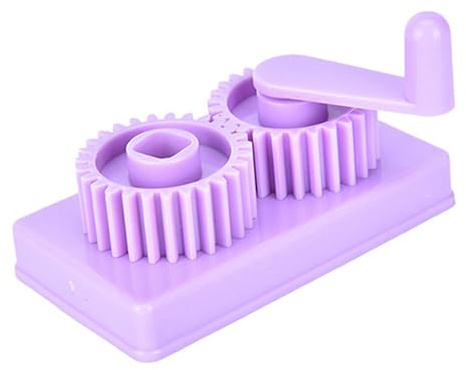 Baluue Herramienta para Enrollar Papel Quilling, Rizadora Manual de Plástico Ligera, Prensa Ondas para Manualidades Diy, Dispositivo Rizado Papel para Artes y Manualidades