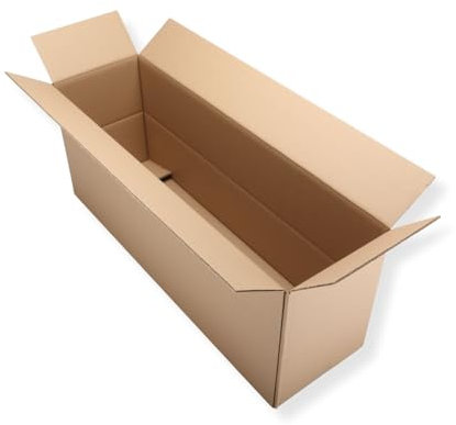 1 St. Faltkarton 1000x300x400 2-wellig braun 2.40 BC-Welle Versandverpackung 100x30x40 Umzugs Bücherkartons