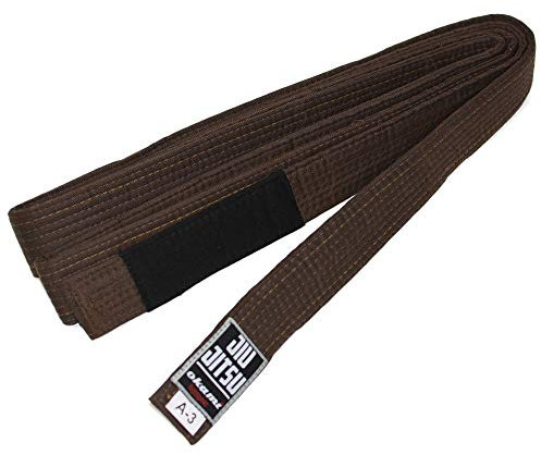 Okami BJJ Gürtel, braun GI-Größe A1