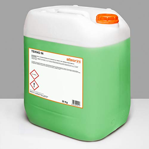 ALLEGRINI Detergente Auto Interni Plastica Stoffa Sedili Pelle Moquettes Profumato Pino Tekno in - 4 Taniche da 5kg - Totale 20kg