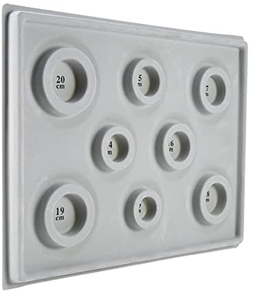 Perlenbrett Armband, Perlen Zubehör Für Armbänder, Perlenschmuck Organizer Tablett Design Armband Messbrett Schmuckherstellung Perlentablett Sizer Mattenbretter für Schmuck, Bracelet Making Board