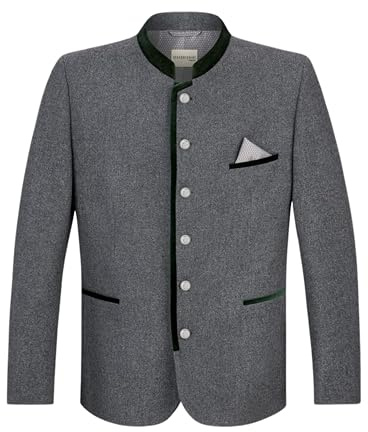 Stockerpoint Herren Trachtensakko Rupert I Größen 44-60 I Traditionelles & hochwertiges Sakko mit Rückenschlitz I Perfekt für Trachten & Festlichkeiten