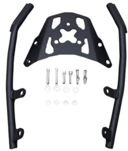 aVDB-Moto Top Case Carrier Luggage Plate Rear Rack Compatible with Kawasaki Z650 Z-650 ER650H 2017-2019, Ninja 650 EX650 2017-2019, Z650 ER650K 2020-2024, Ninja 650 EX650M 2020-2024 (Steel)