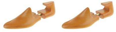 Siepificius Extensor de zapatos ajustable de madera para zapatos, moldeador de zapatos de árbol, 39-40, Juego de 2 (marrón), 39/40 EU