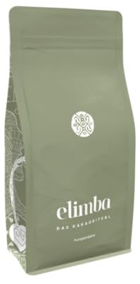 Elimba Bio Barista Kakaogranulat, Pumpkin Spice 400g 100% vegan - Premium Criollo Rohkakao Trinkschokolade mit min. 65% Kakaoanteil, zeremonieller Kakao, heiße Schokolade