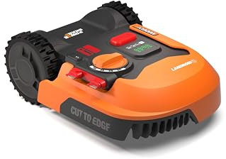WORX - WR169E - Landroid Robotic Lawn Mower, AI powered for Faster Mowing, Smart App Control, Multi-Zone Programming, Auto Charging, 20V PowerShare Battery