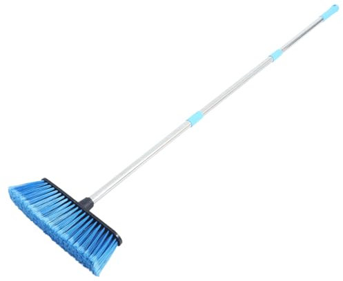 SHERCHPRY Escoba De Limpieza De Mango Herramienta para Barrer Basura Escoba para Uso Interiores y Exteriores