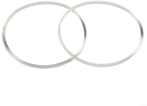 Eawfgtuw Confezione da 2 cinghie di ricambio per levigatrice CMEW231 DCW210B DCW210P1 DWE6420 DWE6421 accessori per utensili elettrici in gomma bianca parti compatibili