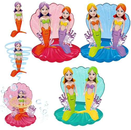 LUCKIUP Juguetes de Buceo, Juguete de Piscina de Sirena, Bañera y Piscina, Entrenamiento Subacuático, Regalos para Fiestas