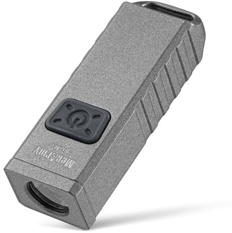 MecArmy SGN1 Mini USB uppladdningsbar nyckelring EDC Flahlight, CREE XP-G2 S5 LED med 530 lumen