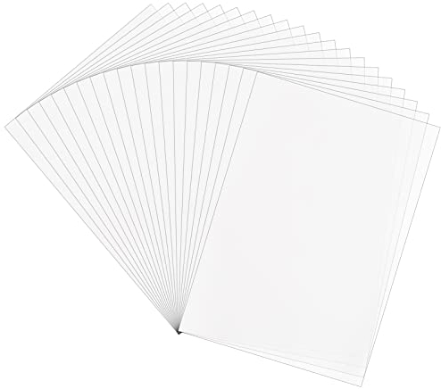 50 Blatt Transparentpapier, Bastelpapier Transparent Papier A4 73g/qm Pergamentpapier zum Basteln Tracing Paper, Architektenpapier 210 X 297mm Pauspapier für Skizzieren, Pausieren, Zeichnen
