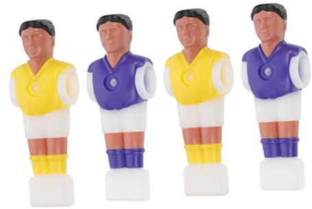 Homoyoyo 4 Stück Tischkicker Figuren 16mm - Ersatzteile Für Kicker - Mini Fußball Männchen Für Tischfußball Ideales Für Und Erwachsene Hochwertige Kickerfiguren