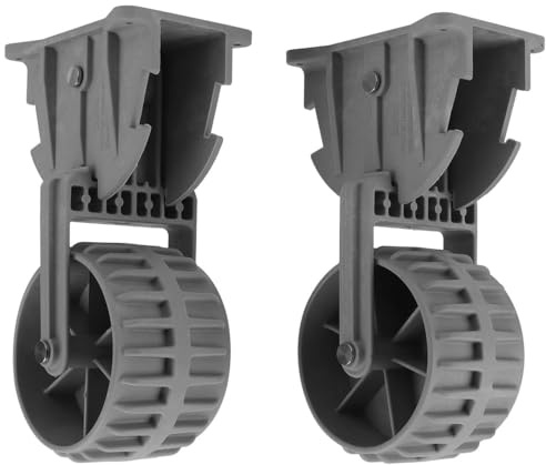 BSSTORE Par de ruedas de alaje universales para Tender-bote inflable