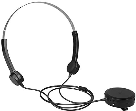 PROFI Hörverstärker Knochenleitung Knochenschall Kopfhörer Geräuschverstärker für Senioren und Menschen mit Hörschwäche oder Hobby Detektiv