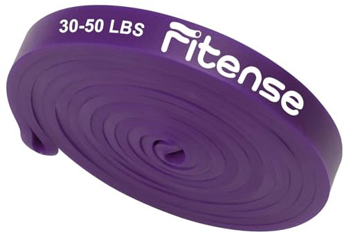 Fitense Resistance Bands, Widerstandsbänder, Widerstandsband Fitnessbänder, Fitnessband für Männer und Frauen, Trainingsbänder für Yoga, Pilates, Training, Physiotherapie, Klimmzughilfe,30-50 Pfund