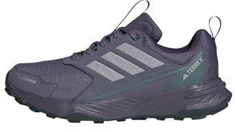 adidas Mujer Terrex Tracefinder 2 Climaproof Trail Running Shoes, Preloved Violet/Glory Grey/Aurora Plum, 36 EU