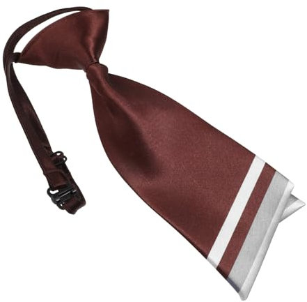 BESTYASH Verstellbare Damen-krawatte mit Schnalle Stilvolle Doppellagige Modische Krawatte Pflegeleicht für Die Arbeit Abschlussbälle und Tänze