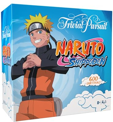 Trivial Pursuit: Naruto, Quick Play Edition Game, Test Your Knowledge with 600 Questions in 6 Categories Including The World of Ninjas, Akatsuki Organization and More, Officially Licensed Merchandise