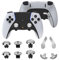 Metal Thumbsticks for PS5 Edge Controller, Metallic Back Paddles Triggers Buttons Joysticks for PS5 Dualsense Controller, Replacement Accessories Parts for PS5 Edge Controller Analog Joystick