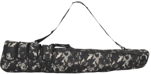 vidaXL Sac à Fusil avec Bretelles 120 cm Tissu Oxford, Sac de Carabine, étui à Fusil, Rangement d'armes, étui à Fusil Souple, Mallette d'armes