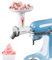OTOmitra Natural Ice Cream Maker Attachment for Kitchen aid Stand Mixer, Frozen Dessert Maker, Fruit Sorbet Machine, Dairy-Free Frozen Fruit Soft Serve Maker, Natural Ice Cream Desserts Attachment