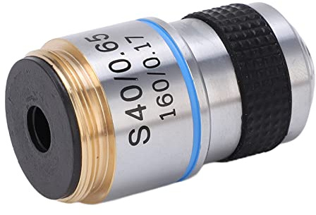 Obiettivo Ad Alta Definizione, Ad Alto Ingrandimento per Microscopio, Ampio Campo Visivo, Interfaccia Standard, Accessorio Importante, Imaging Luminoso e Chiaro (S40/0.65)