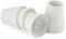 Fuloon Paralumi per Lampade, Set di 6 Paralume in Tessuto Paralume Bianco Paralume lampadario per Candela Lampadario Lampada da Parete