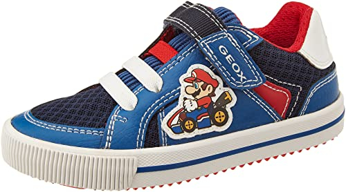 Geox Mädchen J Alonisso Boy D Sneakers, Royal Red, 37 EU