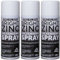 Pro-Kleen Bright Zinc Galvanising Spray Paint - 2-in-1 Primer and Top Coat, Prevents Rust, Corrosion, For Protecting Welding Joints & Cut Ends, Fast Drying Formula, 3 x 400ml