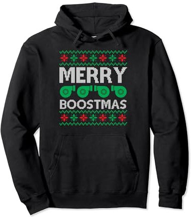 Motor Auto Tuning Hässliche Weihnachten - Merry Boostmas Pullover Hoodie
