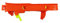 Replacement Part for Hot-Wheels City Ultimate Garage Playset - GJL14 ~ Replacement Orange Track Piece 2