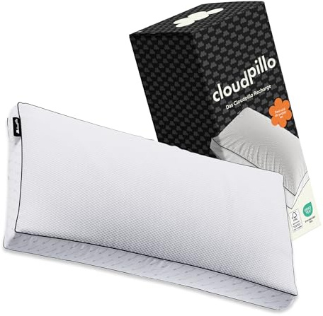 Cloudpillo Recharge Memory Foam Kopfkissen 40×80 cm - Ergonomisch & Höhenverstellbar - Luxus Hotelqualität - Oeko-Tex Zertifiziert
