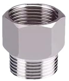 XSDSM Raccordi di Riduttore Adattatore per Rubinetto da 3/4 Filettatura Interna a 3/4 Filettatura Esterna Riduzione per Collegamento Conversione Tubi