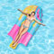 ACTOYS Matelas Piscine Gonflable, 69 po, Bouee Piscine, Matelas Piscine Popsicle, Bouée Adulte, Jeux Piscine (Glace)