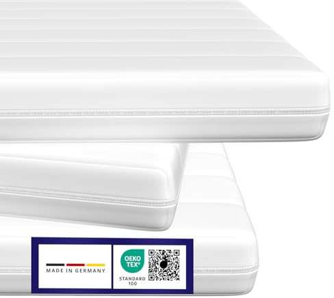 Mister Sandman Matratzentopper 200x200 cm – Topper & Matratzenauflage für alle Matratzen und Boxspringbetten – weich, ergonomisch & atmungsaktiv – Öko-Tex-Zertifiziert – Höhe 5 cm